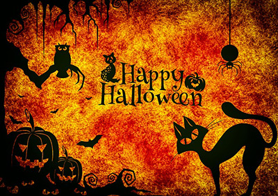 Halloweenbild från Pixabay