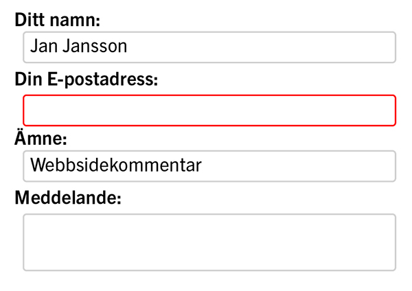 Färgsättning -Tillgänglighet